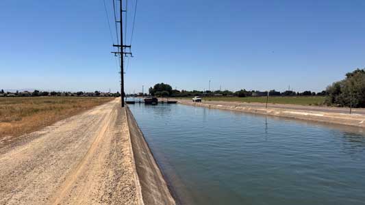 California irrigation channel
