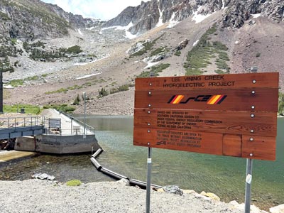 Yosemite hydro plant cradling the Tioga Pass.